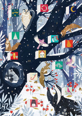 Roger La Borde Christmas Advent Card - Frosty Forest